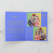 Fügen Sie 2 Foto hinzu, Sie sind mein Sonnenschein Karte (Innenseite)