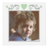 Fügen Sie 4 Bilder, die wir Ihnen Liebe Oma grün Würfel (Vorderseite)