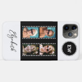 Fügen Sie 4 Fotos Initialen hinzu, und nennen Sie Case-Mate iPhone Hülle (Rückseite (Horizontal))