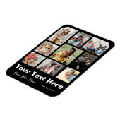 Fügen Sie 9 Fotos und Ihren bevorzugten Bildmagnet Magnet (Linke Seite)