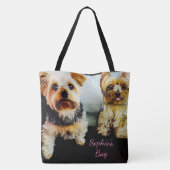 Fügen Sie das BILD Ihres Haustieres hier Tasche (Rückseite)