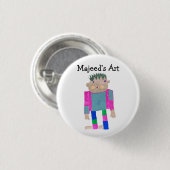 Fügen Sie das Kunstwerk Ihres Kindes hinzu Button (Vorne & Hinten)