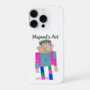 Fügen Sie das Kunstwerk Ihres Kindes hinzu  iPhone 16 Pro Hülle