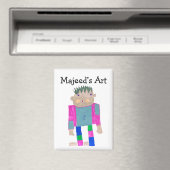 Fügen Sie das Kunstwerk Ihres Kindes hinzu Magnet (In Situ (Geschirrspüler))