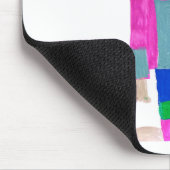 Fügen Sie das Kunstwerk Ihres Kindes hinzu Mousepad (Ecke)