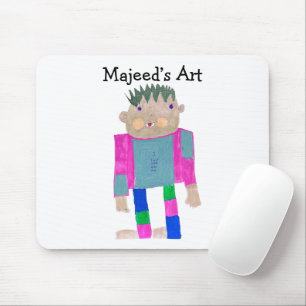 Fügen Sie das Kunstwerk Ihres Kindes hinzu  Mousepad