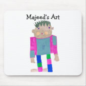 Fügen Sie das Kunstwerk Ihres Kindes hinzu Mousepad (Vorne)