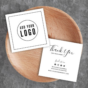 Fügen Sie das Logo schwarze Grenze soziale Vielen