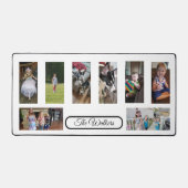 Fügen Sie dazu Ihre Lieblings-Fotos hinzu Schreibtischunterlage (Vorderseite)