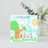 Fügen Sie dem ein Kinderwerk hinzu (Stehend Vorderseite)