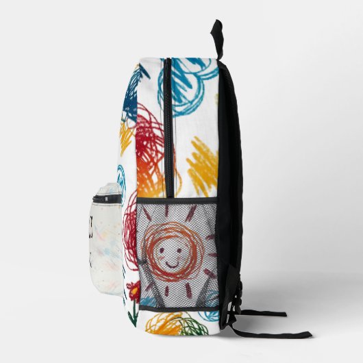 Fügen Sie dem ein Kinderwerk hinzu Bedruckter Rucksack (Rechts)