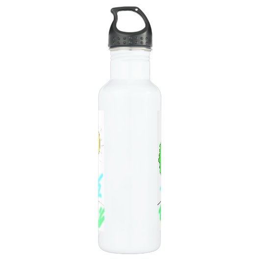 Fügen Sie dem ein Kinderwerk hinzu Edelstahlflasche (Rückseite)