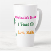 Fügen Sie dem ein Kinderwerk hinzu Milchtasse (Rechte Ecke)