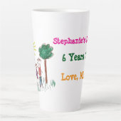 Fügen Sie dem ein Kinderwerk hinzu Milchtasse (Vorderseite)