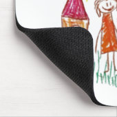 Fügen Sie dem ein Kinderwerk hinzu Mousepad (Ecke)
