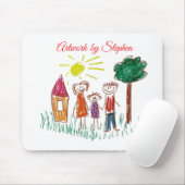 Fügen Sie dem ein Kinderwerk hinzu Mousepad (Mit Mouse)
