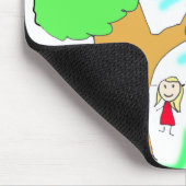 Fügen Sie dem ein Kinderwerk hinzu Mousepad (Ecke)