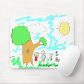 Fügen Sie dem ein Kinderwerk hinzu Mousepad (Mit Mouse)