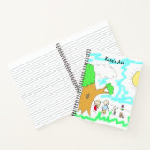 Fügen Sie dem ein Kinderwerk hinzu Notizblock (Innenseite)