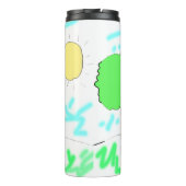 Fügen Sie dem ein Kinderwerk hinzu Thermosbecher (Rückseite)