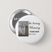 Fügen Sie dem liebenden Gedächtnistraining den Nam Button (Vorne & Hinten)