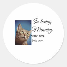 Fügen Sie dem liebenden Gedächtnistraining den Nam Runder Aufkleber