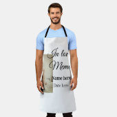 Fügen Sie dem liebenden Gedächtnistraining den Nam Schürze (Getragen)