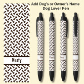 Fügen Sie den Namen des Eigentümers oder des Hunde Kugelschreiber