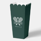 Fügen Sie den Namen des Sportklubs Rasen Tennis Te Geschenkschachtel (Rückseite)