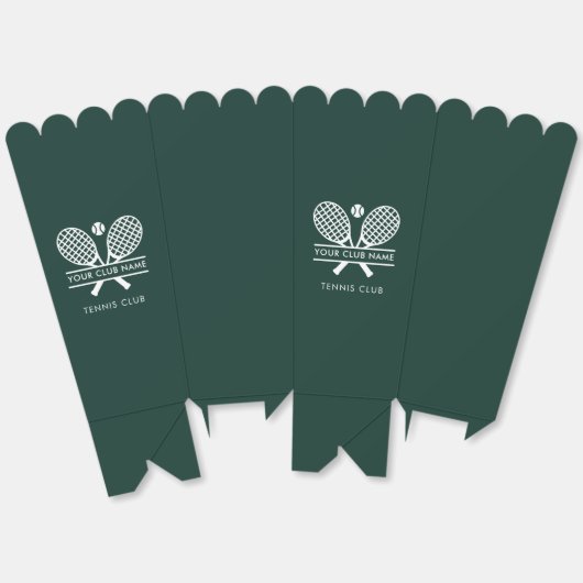 Fügen Sie den Namen des Sportklubs Rasen Tennis Te Geschenkschachtel (Ungeklappt)