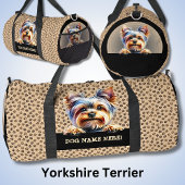 Fügen Sie den Namen Ihres Hundes hinzu, Yorkshire Duffle Bag