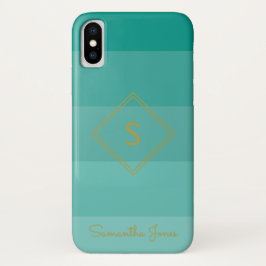 Fügen Sie den Namen Personalisiert Modern Elegante Case-Mate iPhone Hülle