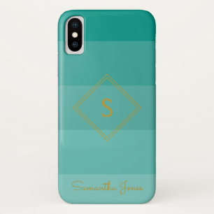 Fügen Sie den Namen Personalisiert Modern Elegante Case-Mate iPhone Hülle