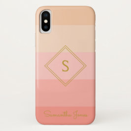 Fügen Sie den Namen Personalisiert Modern Elegante Case-Mate iPhone Hülle