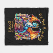 Fügen Sie den Namen Text hinzu, Drache wird nicht Fleecedecke (Vorderseite (Horizontal))