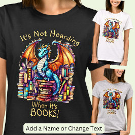 Fügen Sie den Namen Text hinzu, Drache wird nicht  T-Shirt