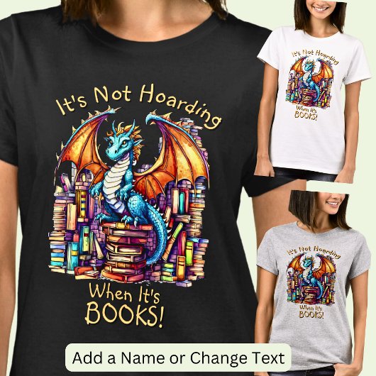 Fügen Sie den Namen Text hinzu, Drache wird nicht T-Shirt