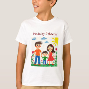 Fügen Sie der Tasse des Kaffees die Kinderarbeit h T-Shirt
