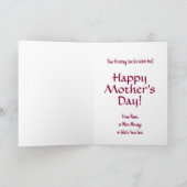 Fügen Sie der wunderbaren Wächter-Dragoness Namen Karte (Innenseite)