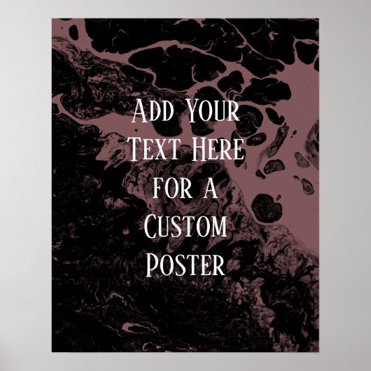 Fügen Sie die schwarze, dunkle Rose für Ihren benu Poster (Vorne)