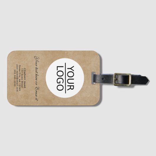 Fügen Sie die Werbeaktion für benutzerdefinierte L Gepäckanhänger (Vorderseite (Horizontal))