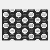 Fügen Sie die Werbeaktion für benutzerdefinierte L Geschenkpapier Set (Vorderseite)