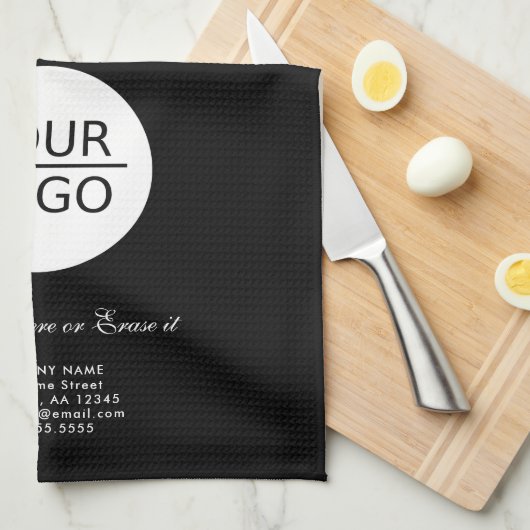 Fügen Sie die Werbeaktion für benutzerdefinierte L Geschirrtuch (Viertel Falte)