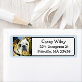 Fügen Sie diesem Adressetikett das Foto Ihres Hund (Insitu)