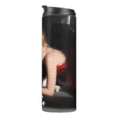 Fügen Sie diesem Foto Ihren Namen hinzu Thermosbecher (Nach rechts gedreht)