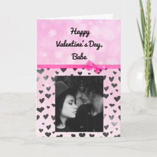 Fügen Sie diesem Valentinstagskarten-Foto hinzu Karte