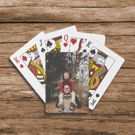 Fügen Sie diesen Karten Ihr Lieblingsbild hinzu Spielkarten