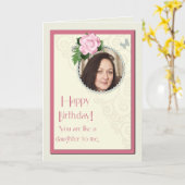 Fügen Sie ein Bild, wie eine Tochter mir, Karte (Gelbe Blume)