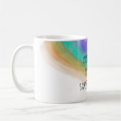fügen Sie ein eigenes Angebot an Wasserfarbenkunst Kaffeetasse (Links)