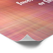 fügen Sie ein motivierend inspirierendes oder lust Poster (Ecke)